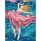 Алмазная мозаика с полным заполнением на подрамнике «Жемчужина моря», 30×40 см - Фото 2