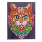 Алмазная мозаика на подрамнике с полным заполнением «Волшебная кошка», 30 × 40 см - Фото 4