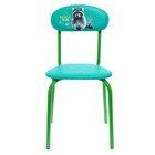 Стул детский цвет изумрудный «С енотом» - фото 24533285