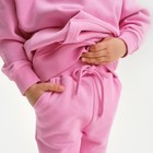 Костюм для девочки (худи, брюки) KAFTAN "Basic line", размер 28 (86-92), цвет розовый 7452908 - фото 14047621