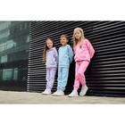 Костюм для девочки (худи, брюки) KAFTAN "Basic line", размер 30 (98-104), цвет розовый - Фото 8