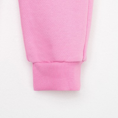 Костюм для девочки (худи, брюки) KAFTAN: Basic line, розовый, размер 38 (146-152 см)