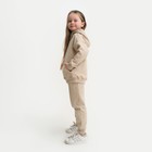 Костюм детский (худи, брюки) KAFTAN "Basic line", размер 28 (86-92), цвет кофейный - Фото 3
