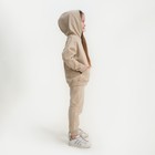 Костюм детский (худи, брюки) KAFTAN Basic line, размер 40 (158-164 см), цвет кофейный - Фото 5