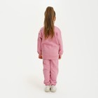 Костюм для девочки (свитшот, брюки) KAFTAN "Basic line", размер 40 (158-164), цвет розовый - Фото 3