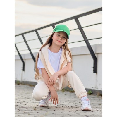 Костюм детский (свитшот, брюки) KAFTAN Basic line, размер 28 (86-92 см), бежевый
