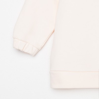 Костюм детский (свитшот, брюки) KAFTAN Basic line, размер 32 (110-116 см), бежевый