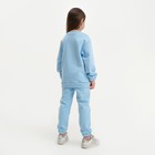 Костюм детский (свитшот, брюки) KAFTAN "Basic line", размер 30 (98-104), цвет голубой - Фото 4