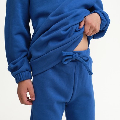 Костюм детский (свитшот, брюки) KAFTAN Basic line, размер 28 (86-92 см), синий