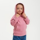 Худи для девочки KAFTAN "Basic line", размер 28 (86-92), цвет розовый 7452978 - фото 14048008