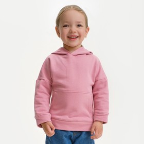 Худи для девочки KAFTAN 'Basic line', размер 30 (98-104), цвет розовый