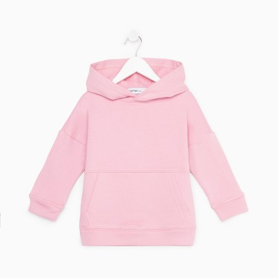 Худи для девочки KAFTAN: Basic line, розовое, размер 36 (134-140 см)
