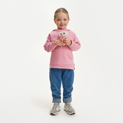Худи для девочки KAFTAN: Basic line, розовое, размер 40 (158-164 см)