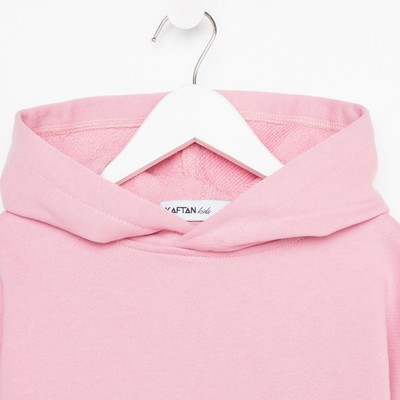 Худи для девочки KAFTAN: Basic line, розовое, размер 40 (158-164 см)