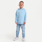 Худи детское KAFTAN Basic line, размер 36 (134-140 см), голубое 7452996 - фото 14048094