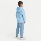 Худи детское KAFTAN Basic line, размер 36 (134-140 см), голубое 7452996 - фото 14048096