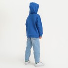 Худи для мальчика KAFTAN "Basic line", размер 28 (86-92), цвет синий - Фото 3