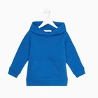 Худи для мальчика KAFTAN Basic line, размер 30 (98-104 см), синее 7453000 - фото 14048119