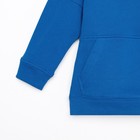 Худи для мальчика KAFTAN Basic line, размер 30 (98-104 см), синее 7453000 - фото 14048121