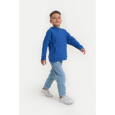 Худи для мальчика KAFTAN Basic line, размер 36 (134-140 см), синее