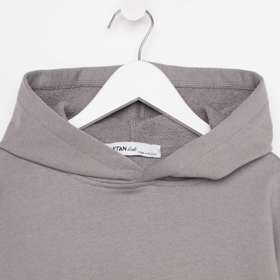 Худи детское KAFTAN: Basic line, серое, размер 38 (146-152 см)