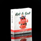 Презерватив-насадка стимулирующая Roll & Ball Клубника, 1 шт. - фото 9761498