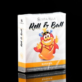 Презерватив-насадка стимулирующая Roll & Ball Банан, 1 шт.