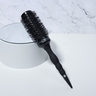 Брашинг «Premium», вентилируемый, прорезиненная ручка, d = 4,3/6 × 28,7 см, цвет чёрный - Фото 2