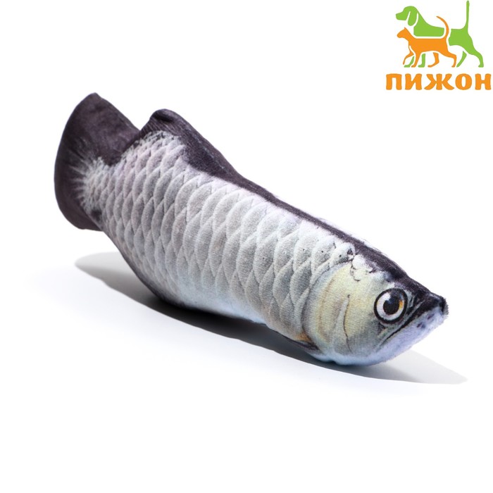 Игрушка "Рыба моей мечты!" с кошачьей мятой, арапайма, 20 см