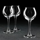 Набор стеклянных бокалов для вина «Эдем», 210 мл, 3 шт - Фото 1