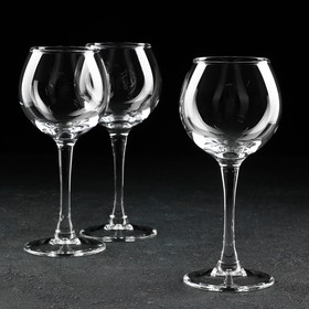 Набор стеклянных бокалов для вина «Эдем», 210 мл, 3 шт