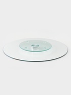 Подставка для торта Доляна «Пасхальный заяц», d=32 см, вращающаяся, стекло, разноцветная - Фото 4