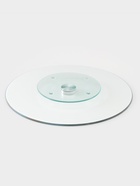 Подставка для торта Доляна «Пасхальный заяц», d=32 см, вращающаяся, стекло, разноцветная - Фото 5