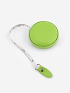 Сантиметровая рулетка портновская, искусственная кожа, 150 см (см/дюймы), зелёная - Фото 4