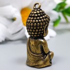 Сувенир латунь "Маленький будда" 3,1х1,5 см - фото 7785255