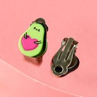 Серьги клипсы детские «О, мой авокадо» - Фото 4