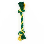 Грейфер канатный  Doglike Dental Knot 2 узла, 260*40*40, желтый/зеленый 7917376 - фото 16533643