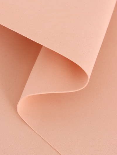 Фоамиран, персик, 1 мм, 60×70 см