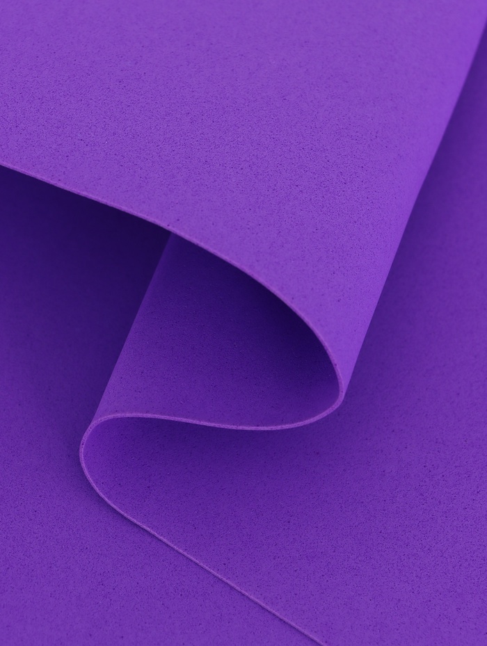 Фоамиран, фиолетовый, 1 мм, 60×70 см - Фото 1