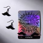 Серьги на крючках "Happy Halloween", мышки 7 х 9 см - Фото 2