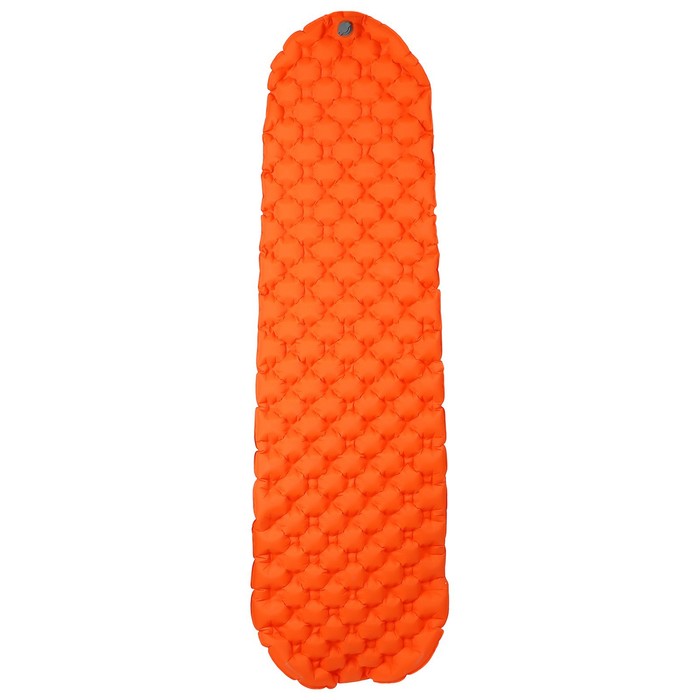Коврик для кемпинга Maclay, надувной, 190х58х5 см, цвет оранжевый - фото 1906003808