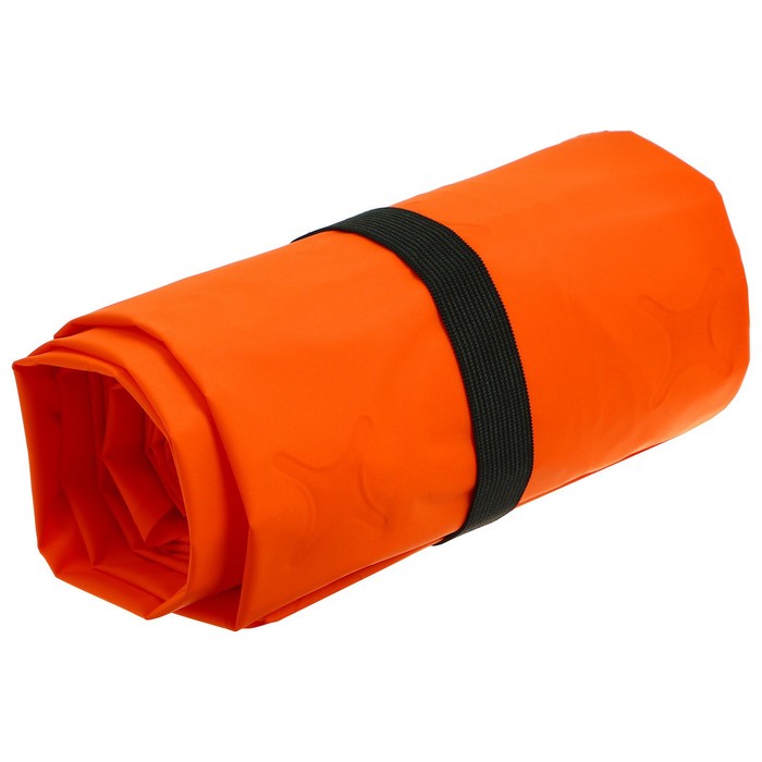 Коврик для кемпинга Maclay, надувной, 190х58х5 см, цвет оранжевый - фото 1906003810