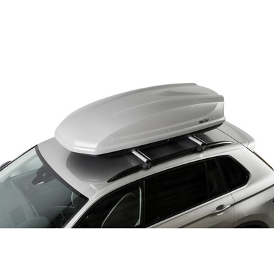 Автобокс на крышу Koffer, 440 литров, размер 1860х860х420, серый матововый, KG440