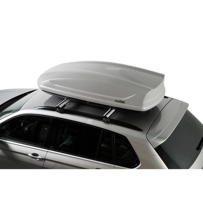 Автобокс на крышу Koffer, 440 литров, размер 1860х860х420, серый матововый, KG440 - фото 1906003833