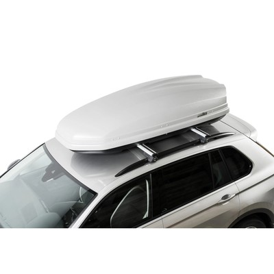 Автобокс на крышу Koffer, 480 литров, размер 1980х820х450, серый матовый, KG480
