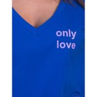 Платье женское only love, размер 46, цвет васильковый - Фото 4
