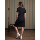 Платье женское « три сердечка», размер 46, цвет чёрный - Фото 3