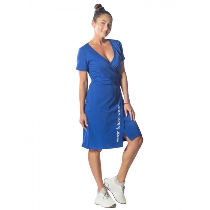 Платье женское wear future wear, размер 46, цвет васильковый - Фото 1