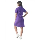Платье-поло женское, размер 54, цвет фиолетовый - Фото 3