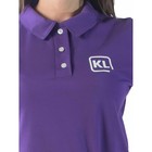 Платье-поло женское, размер 56, цвет фиолетовый - Фото 5